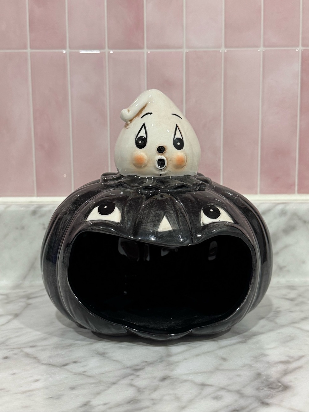 Brand new Johanna Parker Halloween black Gus pumpkin